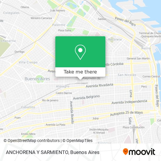 ANCHORENA Y SARMIENTO map