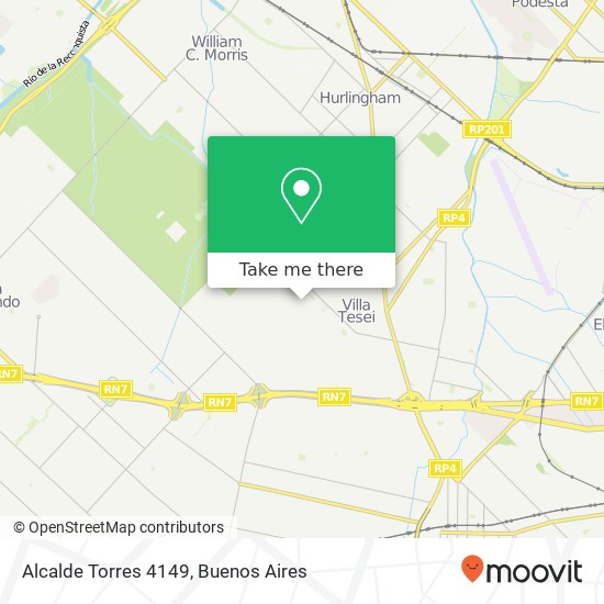 Alcalde Torres 4149 map