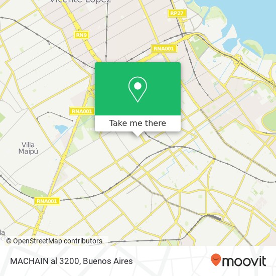 MACHAIN al 3200 map