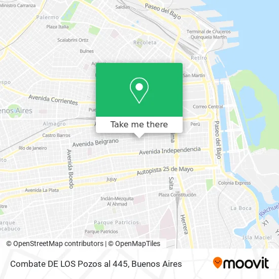 Combate DE LOS Pozos al 445 map