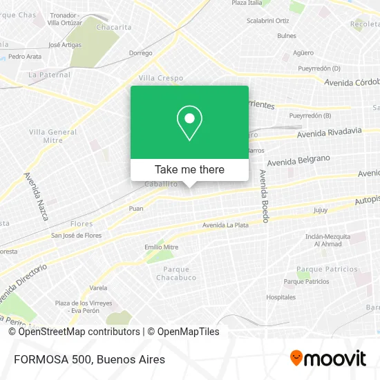 FORMOSA 500 map