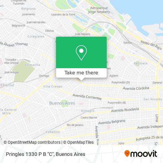 Pringles 1330 P B  "C" map