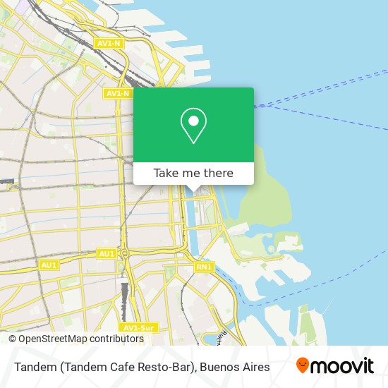 Tandem (Tandem Cafe Resto-Bar) map