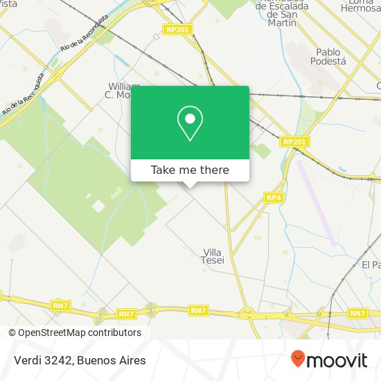 Verdi 3242 map