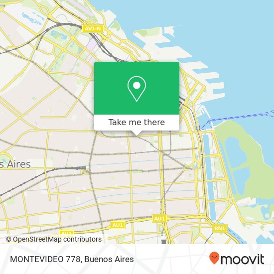 MONTEVIDEO 778 map