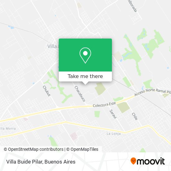 Mapa de Villa Buide  Pilar