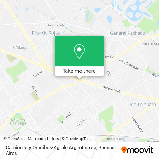 Camiones y Omnibus-Agrale Argentina sa map