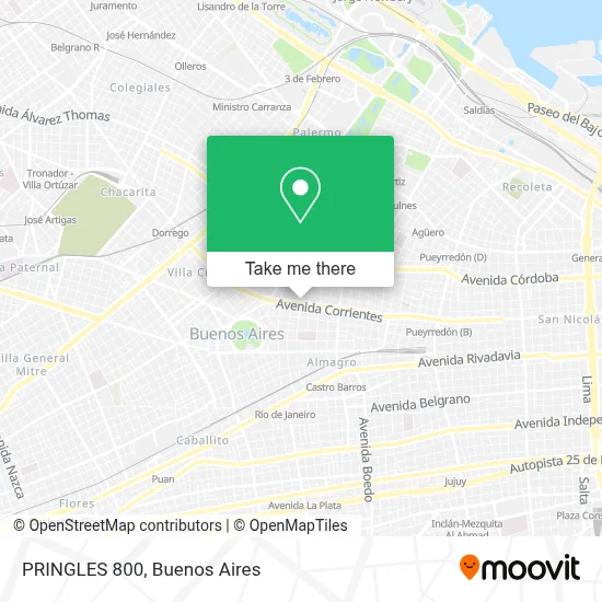 PRINGLES 800 map