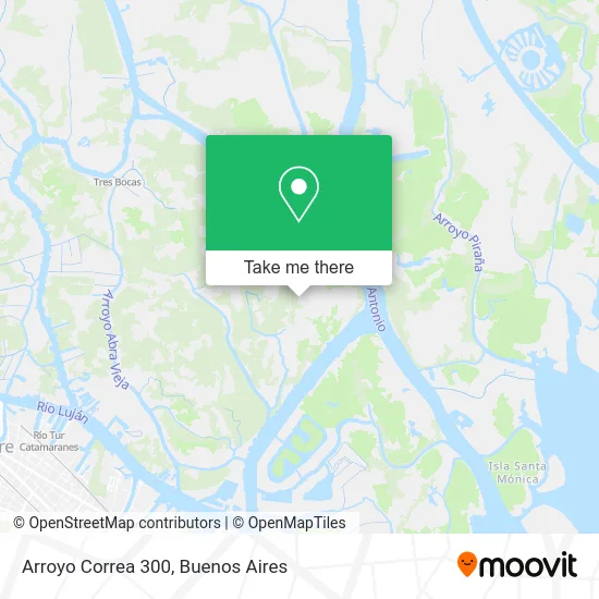 Arroyo Correa 300 map