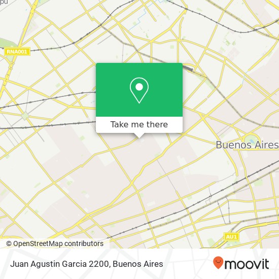 Mapa de Juan Agustin Garcia 2200