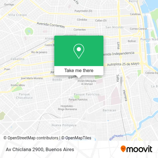 Av  Chiclana 2900 map