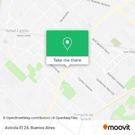 Mapa de Avícola El 24