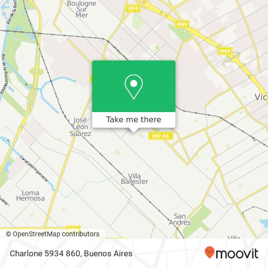 Charlone 5934 860 map