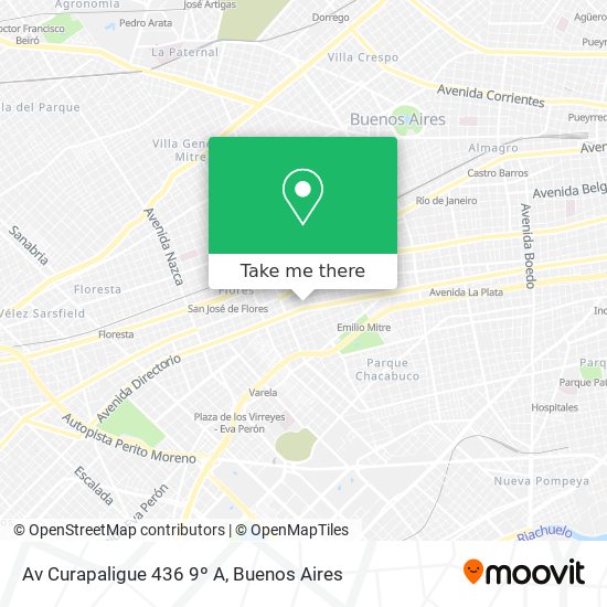 Av  Curapaligue 436  9º A map