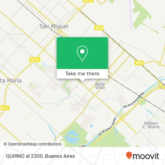 QUIRNO al 2300 map