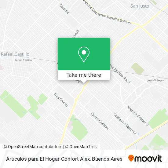 Mapa de Articulos para El Hogar-Confort Alex