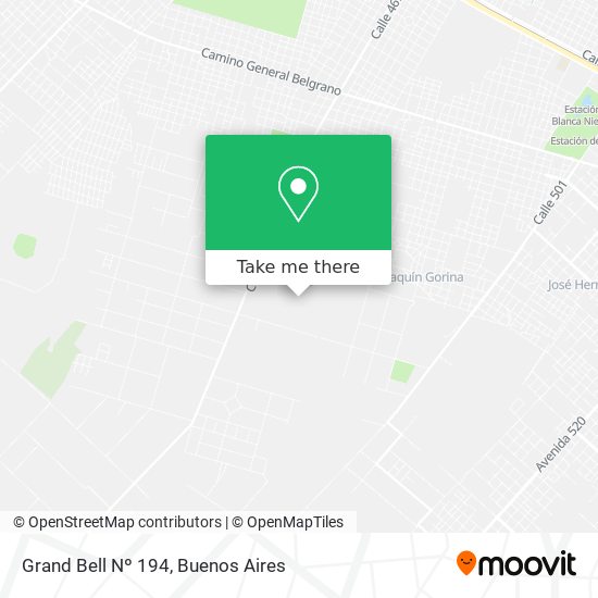 Grand Bell Nº 194 map