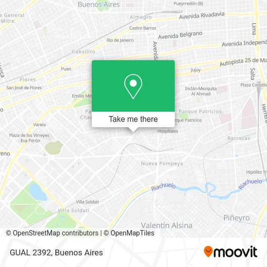 Mapa de GUAL 2392