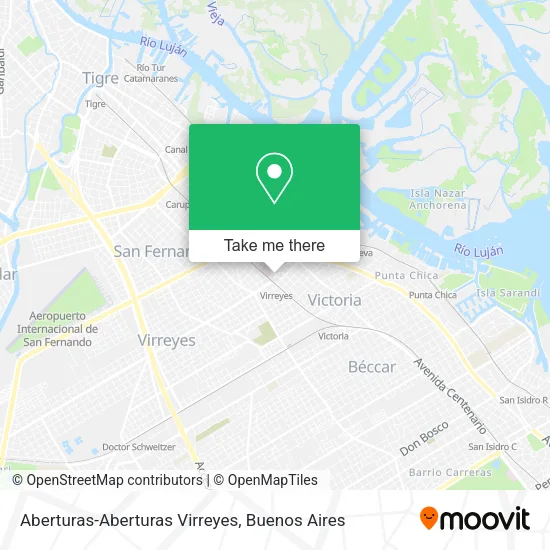 Aberturas-Aberturas Virreyes map