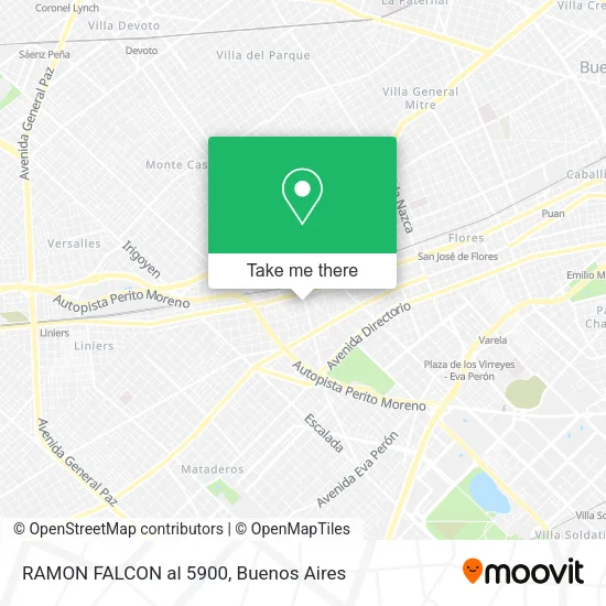 RAMON FALCON al 5900 map