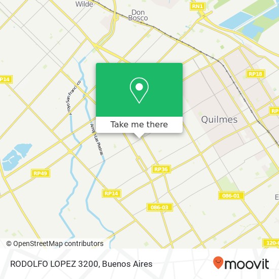 RODOLFO LOPEZ  3200 map