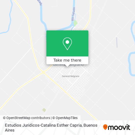 Estudios Juridicos-Catalina Esther Capria map