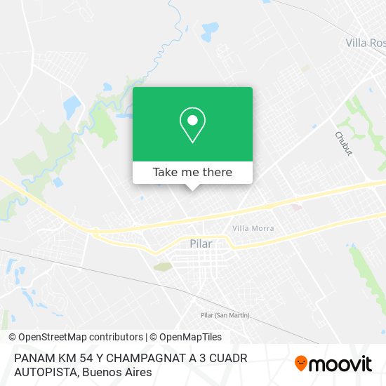 PANAM KM 54 Y CHAMPAGNAT A 3 CUADR AUTOPISTA map