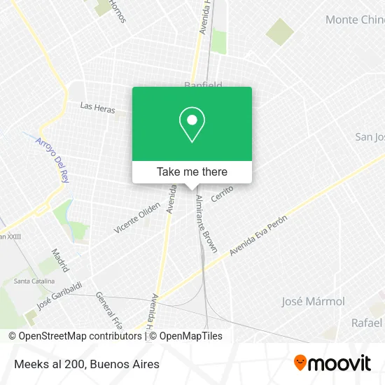 Mapa de Meeks al 200