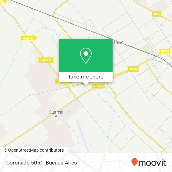 Coronado 5051 map