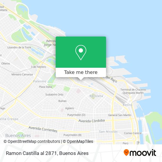 Ramon Castilla al 2871 map