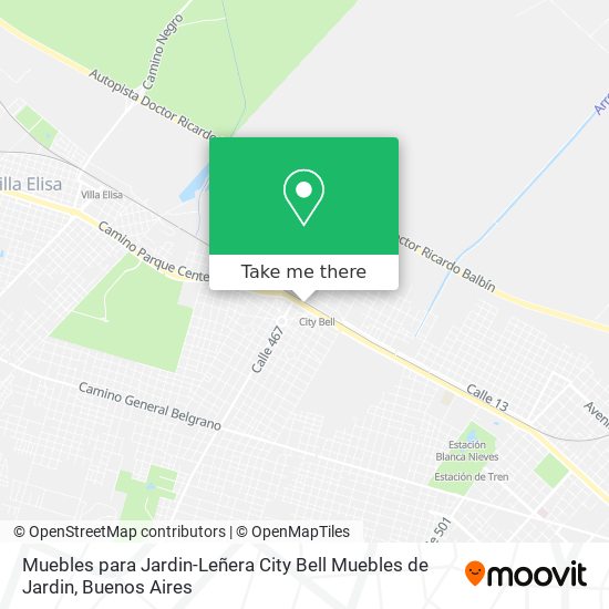 Muebles para Jardin-Leñera City Bell Muebles de Jardin map