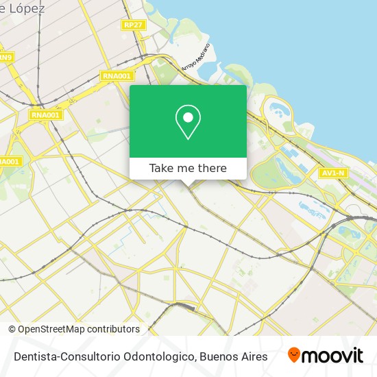 Dentista-Consultorio Odontologico map