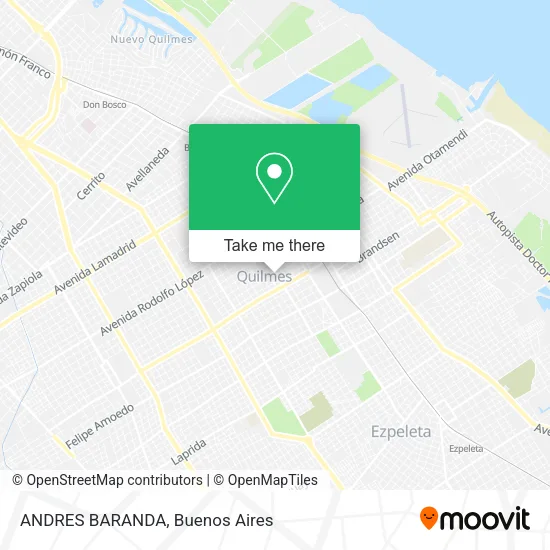 Mapa de ANDRES BARANDA