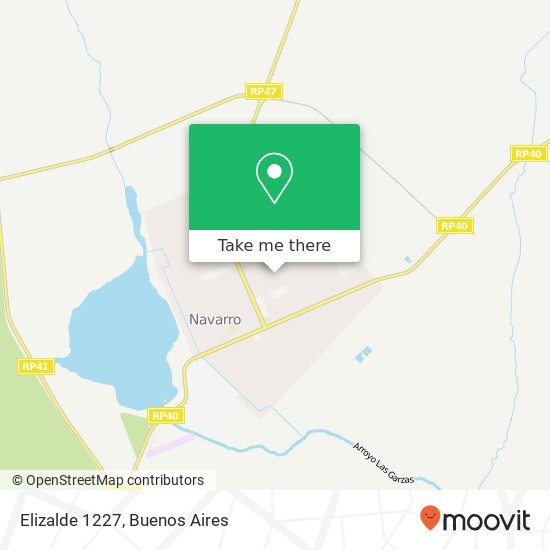 Elizalde 1227 map