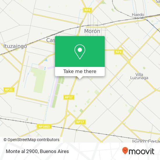 Monte al 2900 map