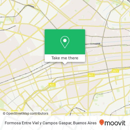 Formosa  Entre Viel y Campos  Gaspar map