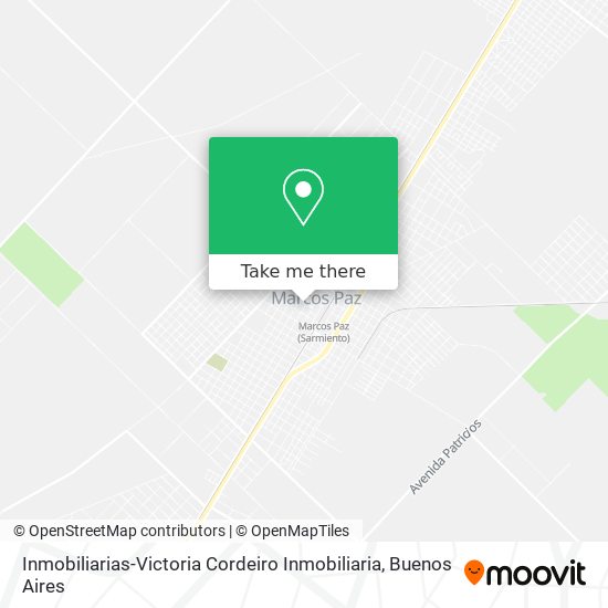 Mapa de Inmobiliarias-Victoria Cordeiro Inmobiliaria