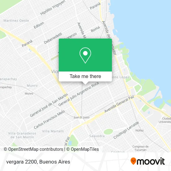 Mapa de vergara 2200
