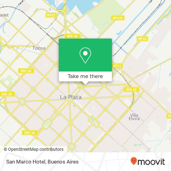 San Marco Hotel map