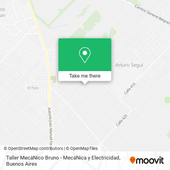 Mapa de Taller MecáNico Bruno - MecáNica y Electricidad