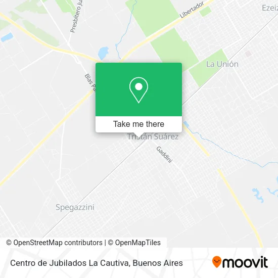 Centro de Jubilados La Cautiva map