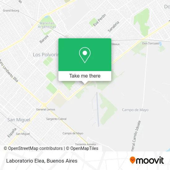 Mapa de Laboratorio Elea