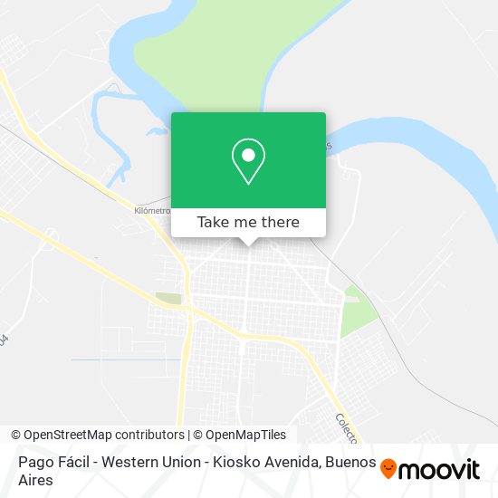 Pago Fácil - Western Union - Kiosko Avenida map