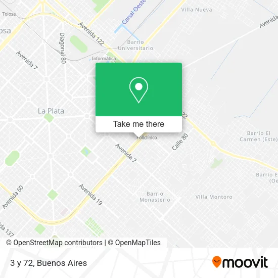 Mapa de 3 y 72