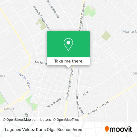 Mapa de Lagones Valdez Doris Olga