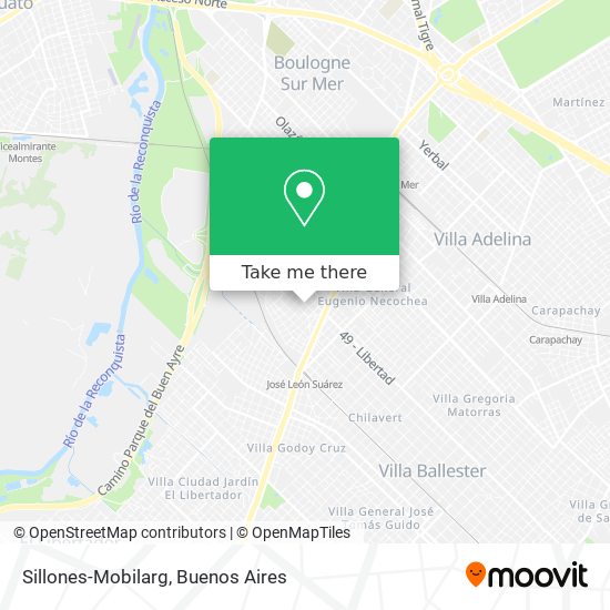 Sillones-Mobilarg map