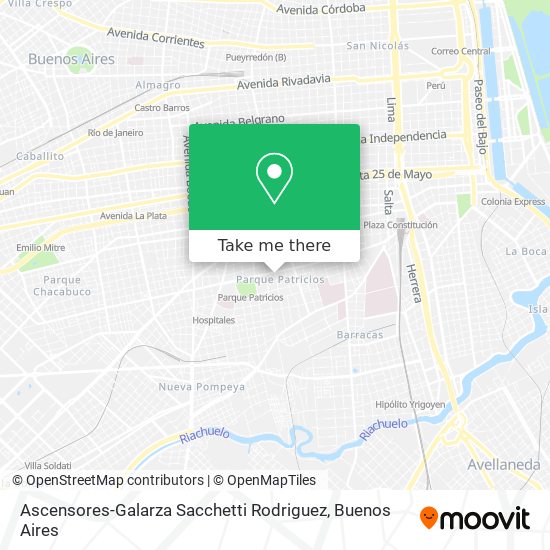Ascensores-Galarza Sacchetti Rodriguez map