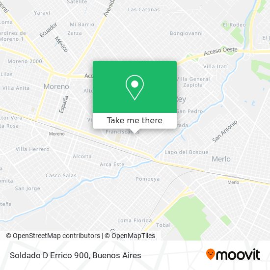 Soldado D  Errico 900 map