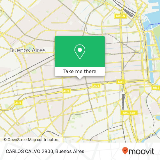 CARLOS CALVO 2900 map