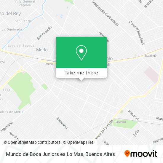 Mapa de Mundo de Boca Juniors es Lo Mas